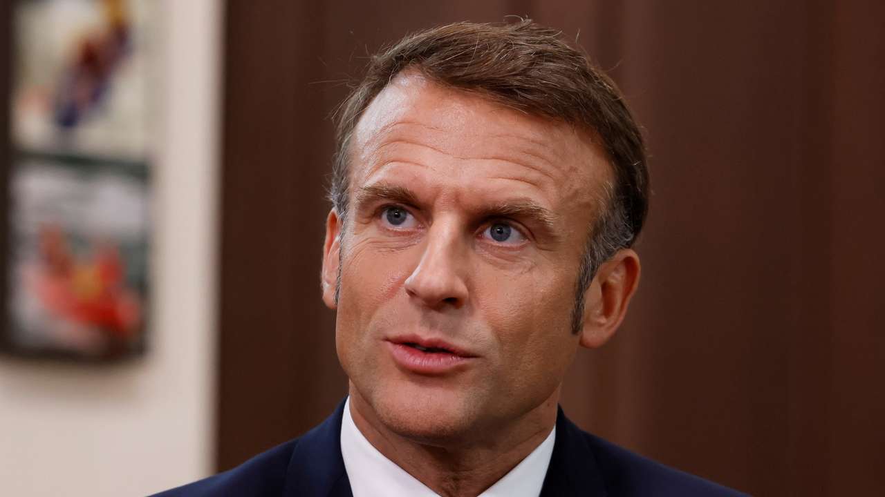 France’s President Macron visits Parliament Hill in Ottawa