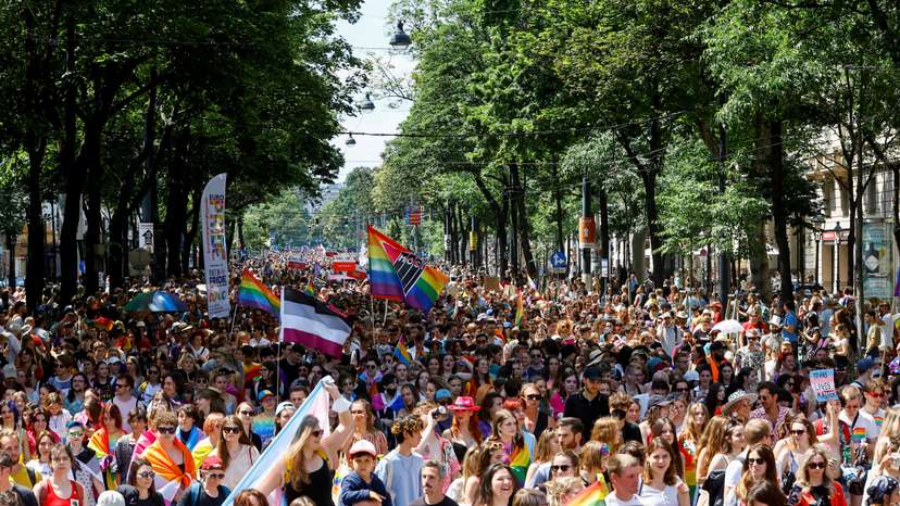 LGBTIQ Pride parade in Vienna