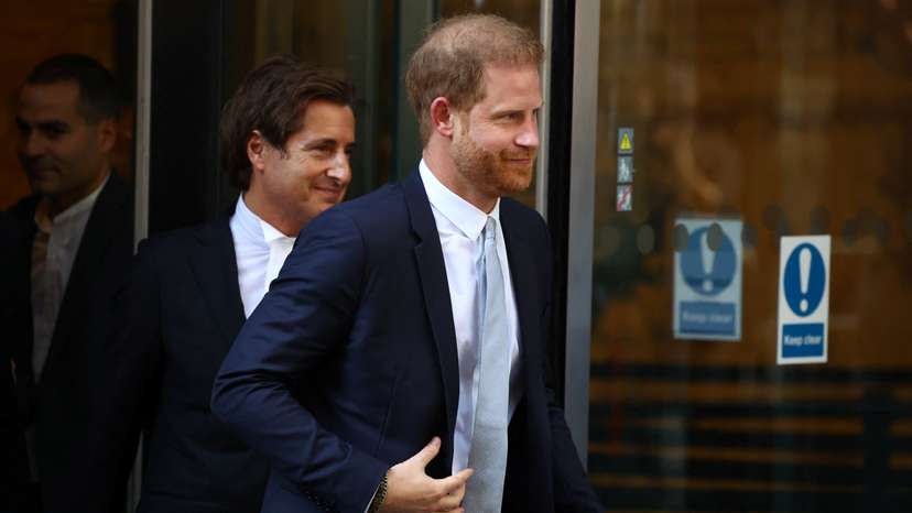 Britain's Prince Harry, Duke of Sussex's lawsuit against a newspaper group, in London