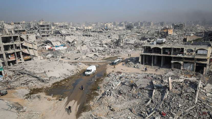 Daily life scenes in Gaza City amid ceasefire between Israel and Hamas