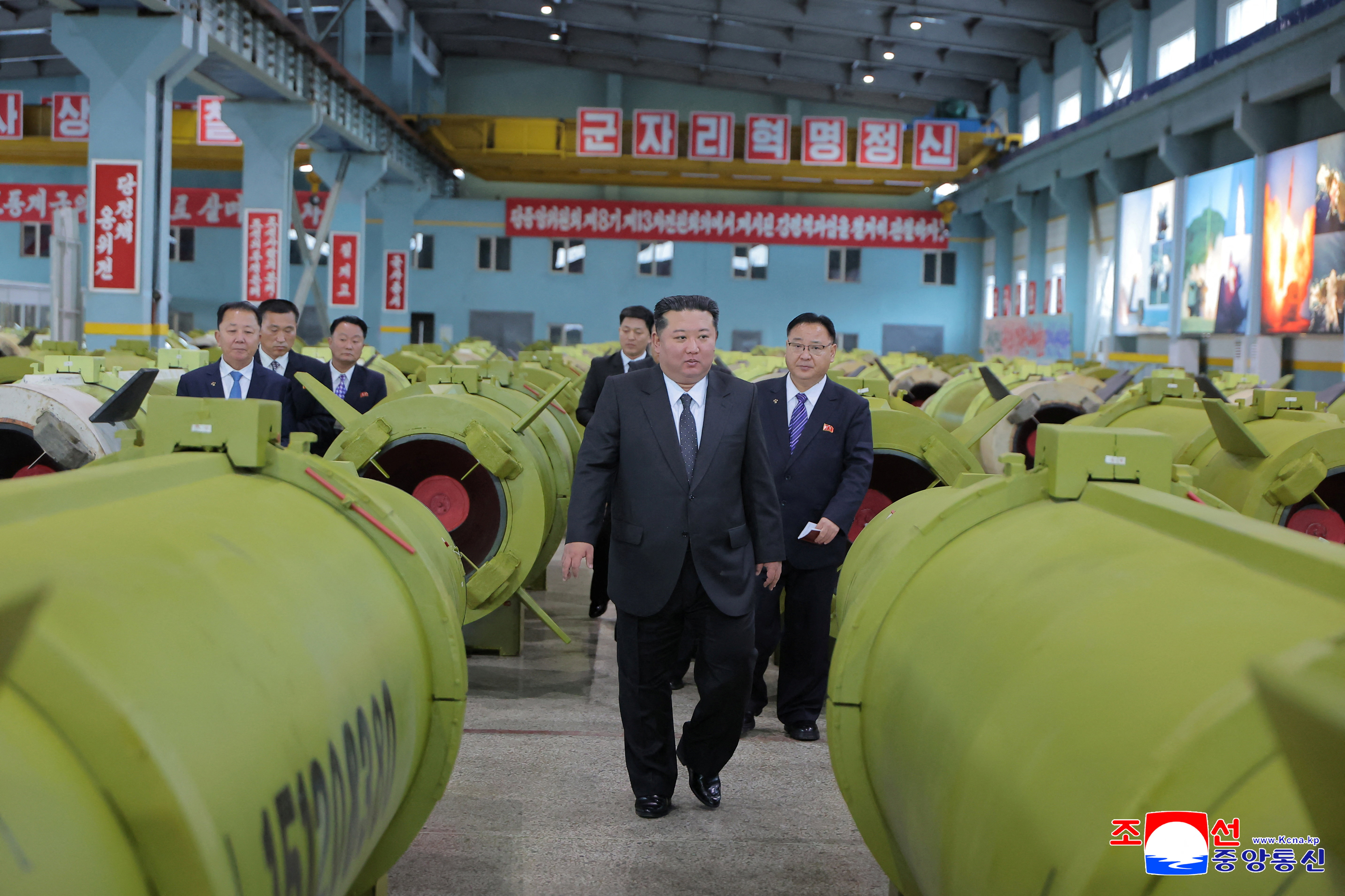 North Korean leader Kim Jong Un visits major munitions enterprises in the last quarter of 2025