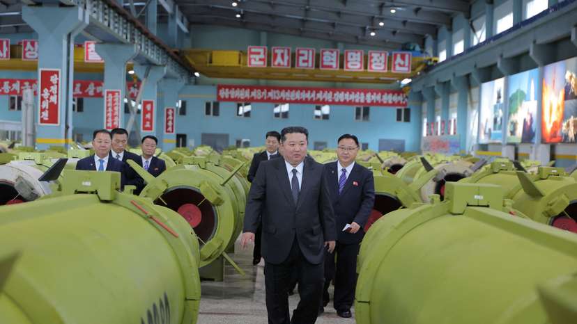 North Korean leader Kim Jong Un visits major munitions enterprises in the last quarter of 2025