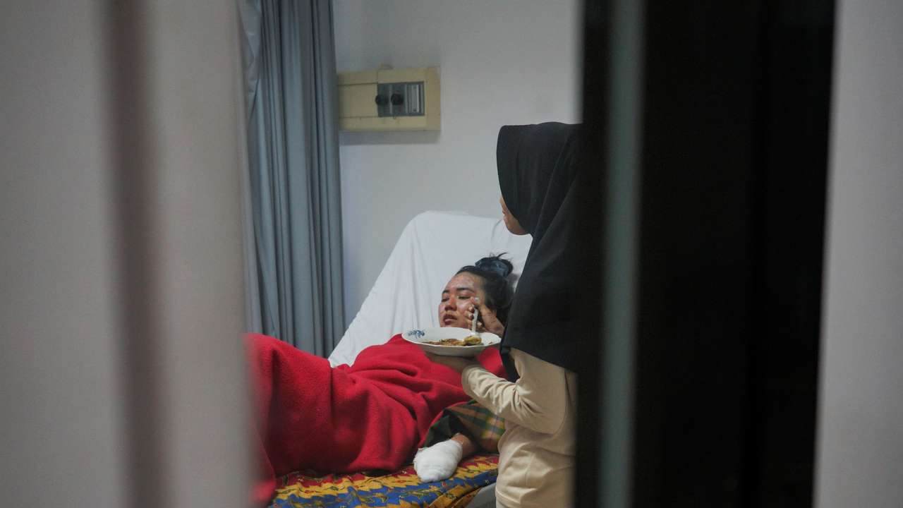 Aftermath of Mount Marapi volcano eruption in West Sumatra