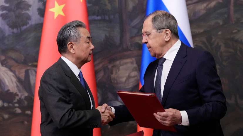 Russia's Lavrov and China's Wang Yi meet in Moscow