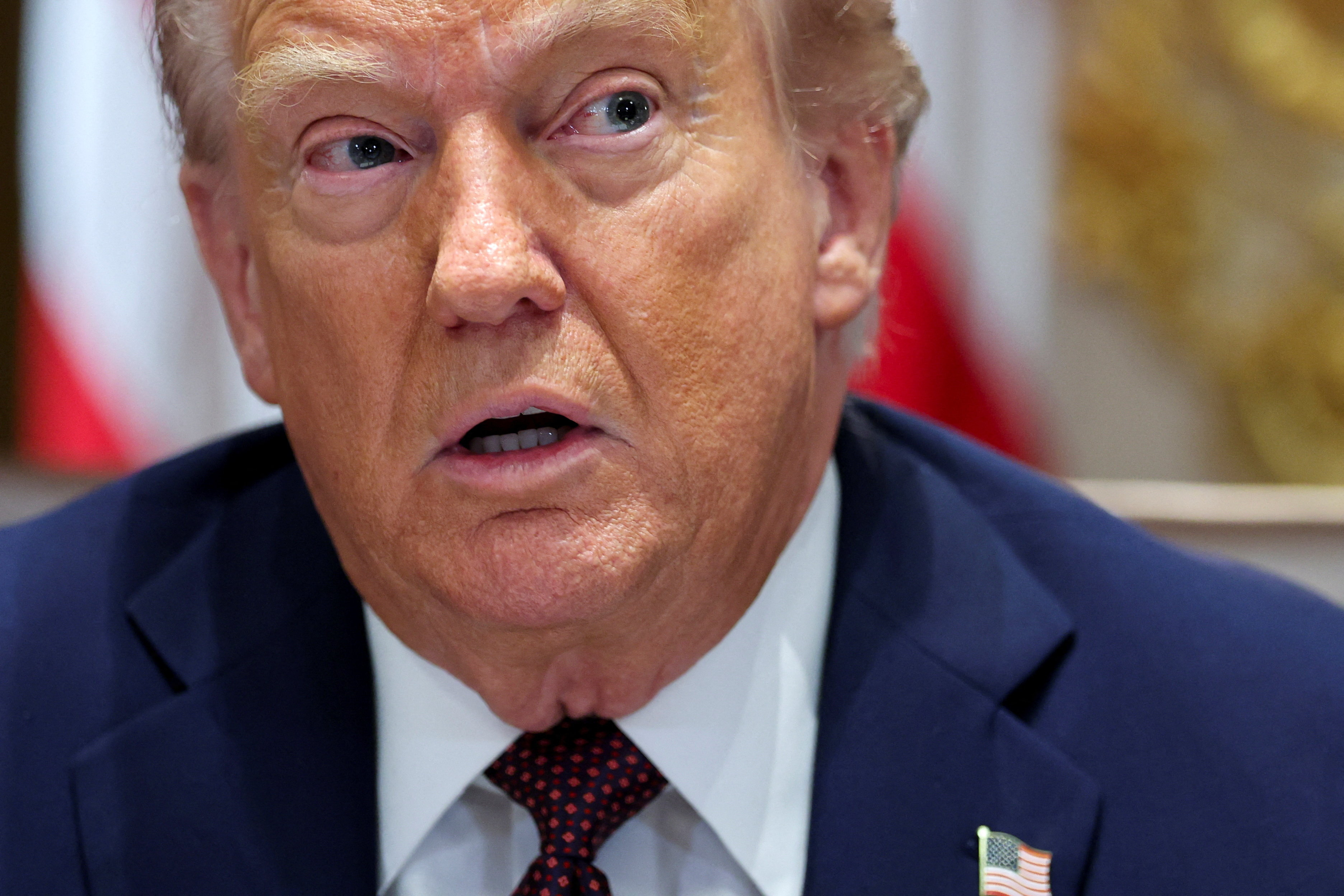 U.S. President Trump holds a cabinet meeting at the White House in Washington