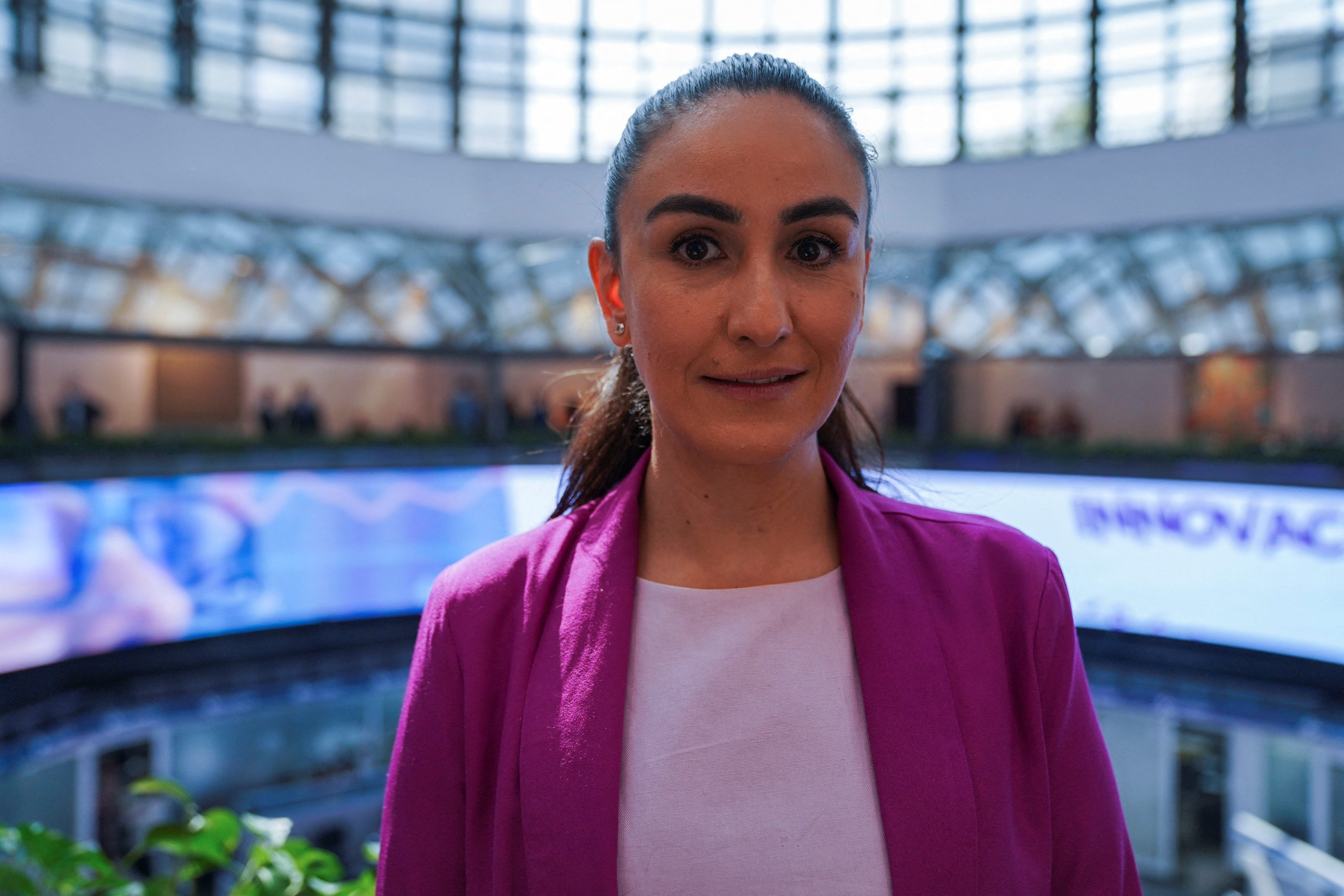 FILE PHOTO: Maria del Carmen Bonilla Rodriguez poses for a portrait