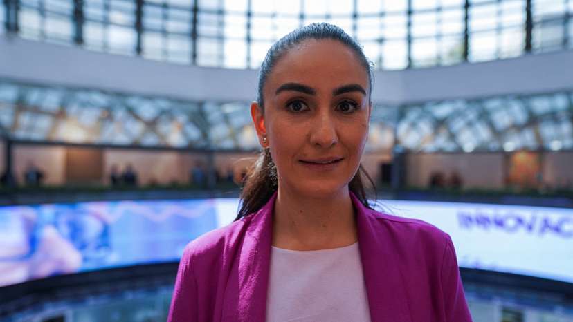 FILE PHOTO: Maria del Carmen Bonilla Rodriguez poses for a portrait