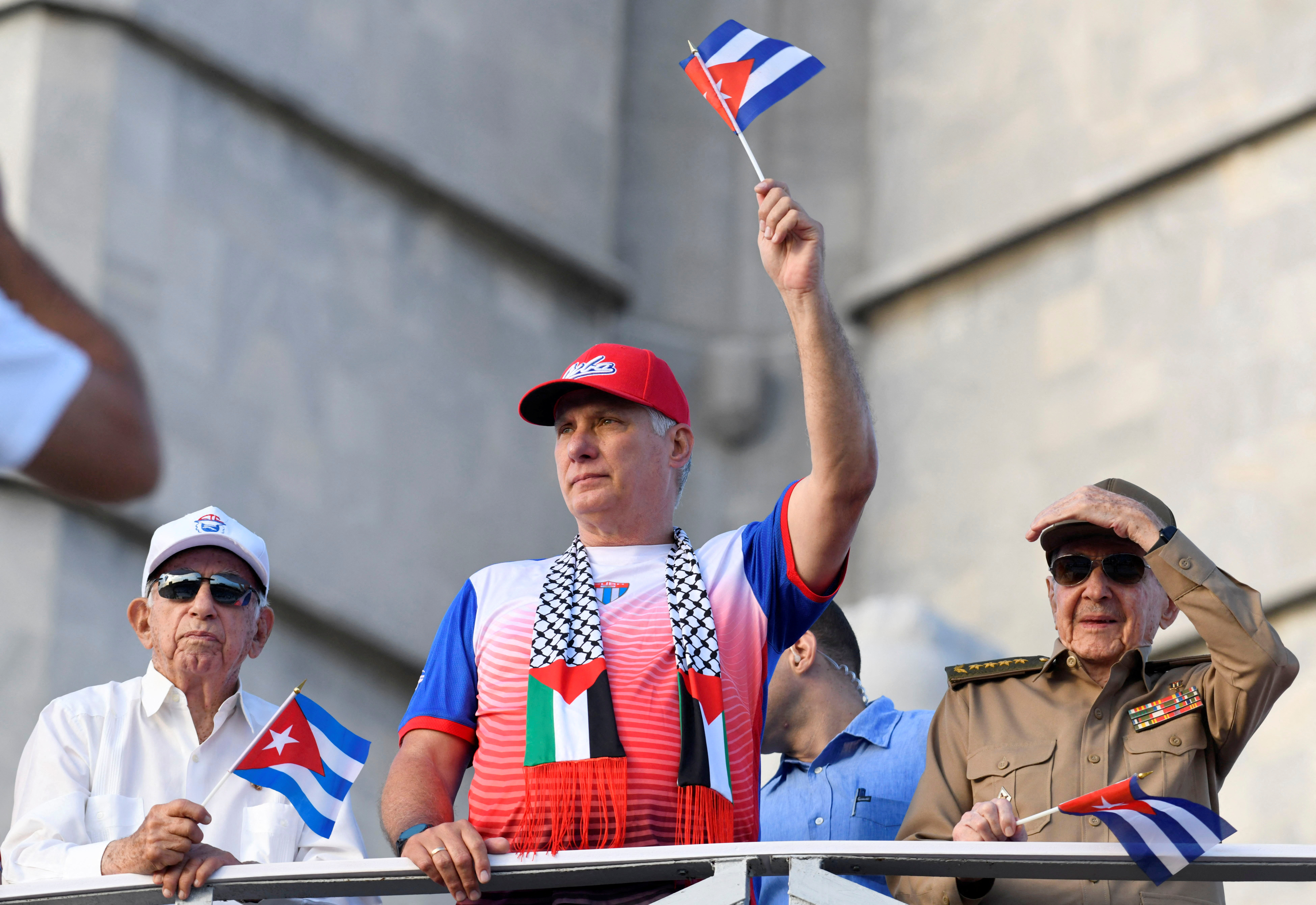Cubans mark the International Workers Day with massive gathering in Havana