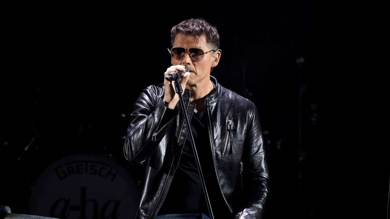 FILE PHOTO: A-HA's Morten Harket in concert in Oslo