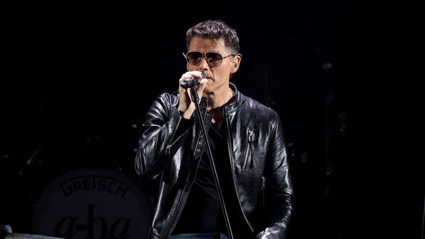 FILE PHOTO: A-HA's Morten Harket in concert in Oslo