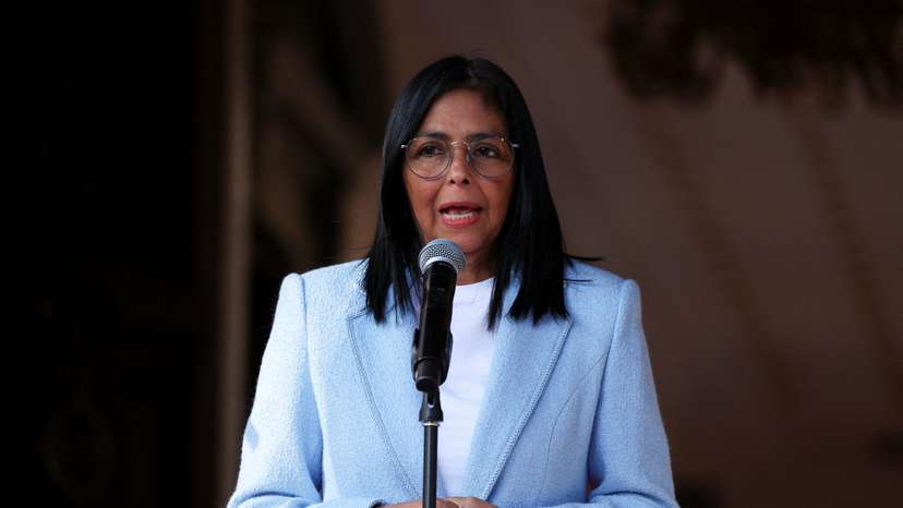 Venezuela's interim President Delcy Rodriguez meets with U.S. Energy Secretary Chris Wright, in Caracas