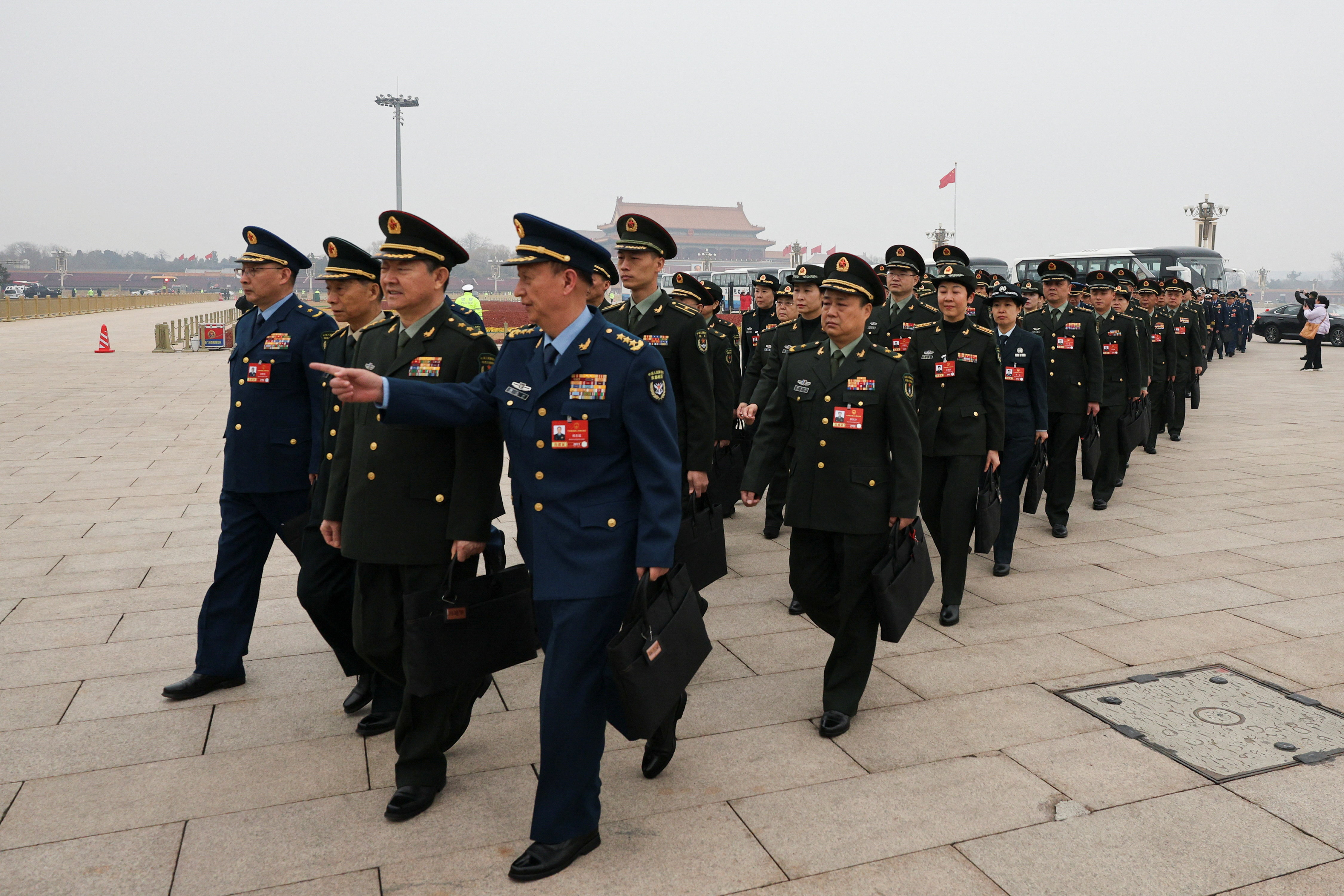 Annual meeting of the Chinese People's Political Consultative Conference (CPPCC) at the Great Hall of the People in Beijing