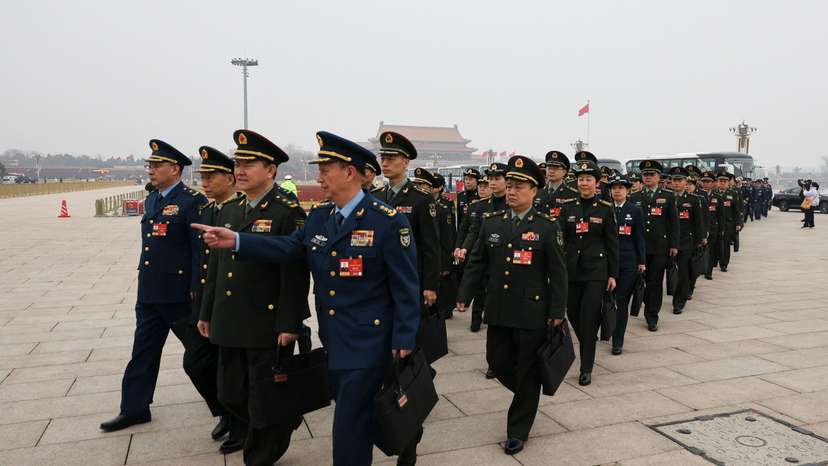 Annual meeting of the Chinese People's Political Consultative Conference (CPPCC) at the Great Hall of the People in Beijing