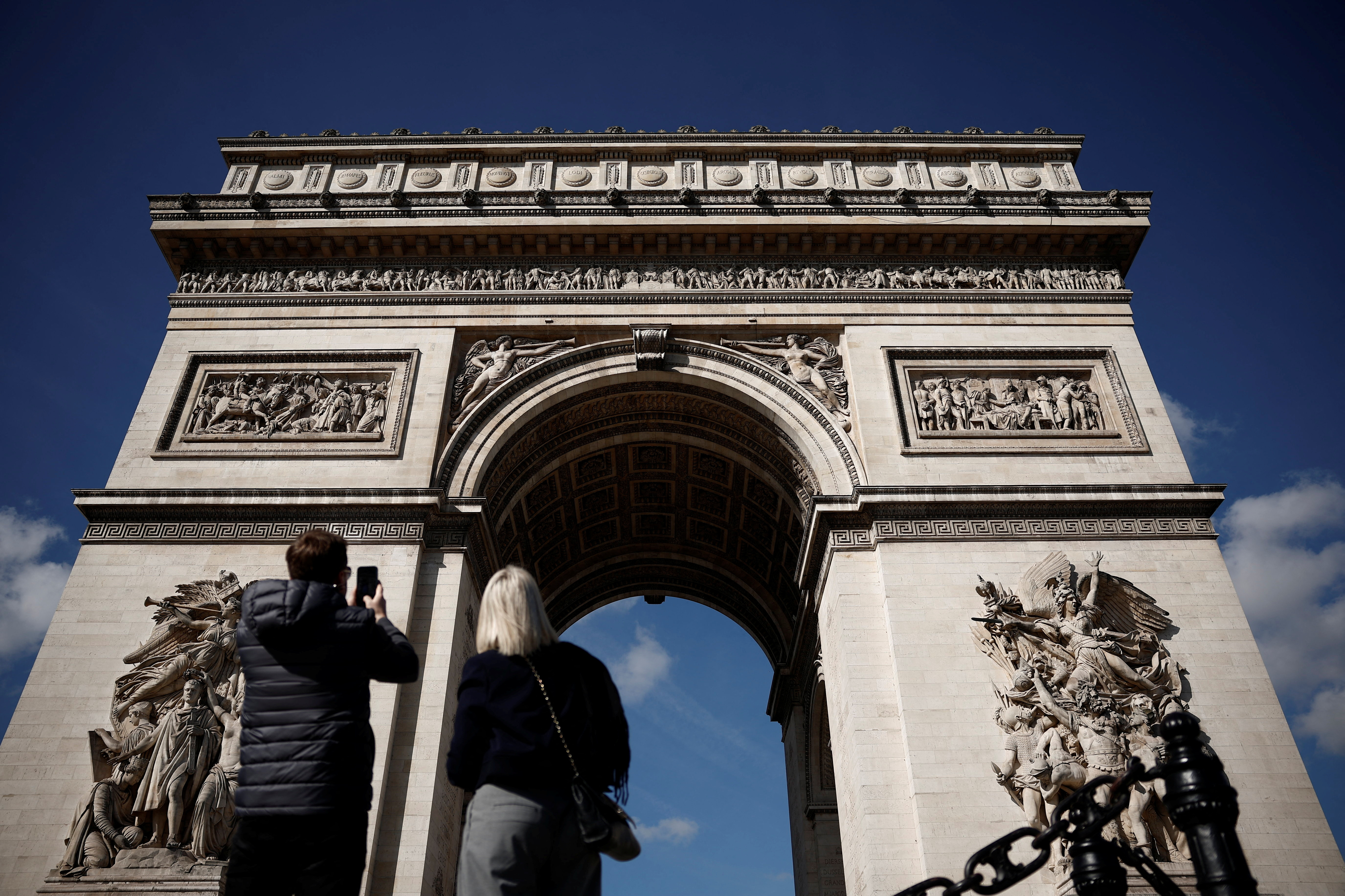 Arc de Triomphe monument in Paris