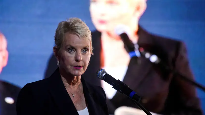 FILE PHOTO: FILE PHOTO: Cindy McCain, executive director of the World Food Programme, speaks at a G20 event in Rio de Janeiro