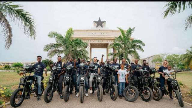 Delivery riders and some investors together