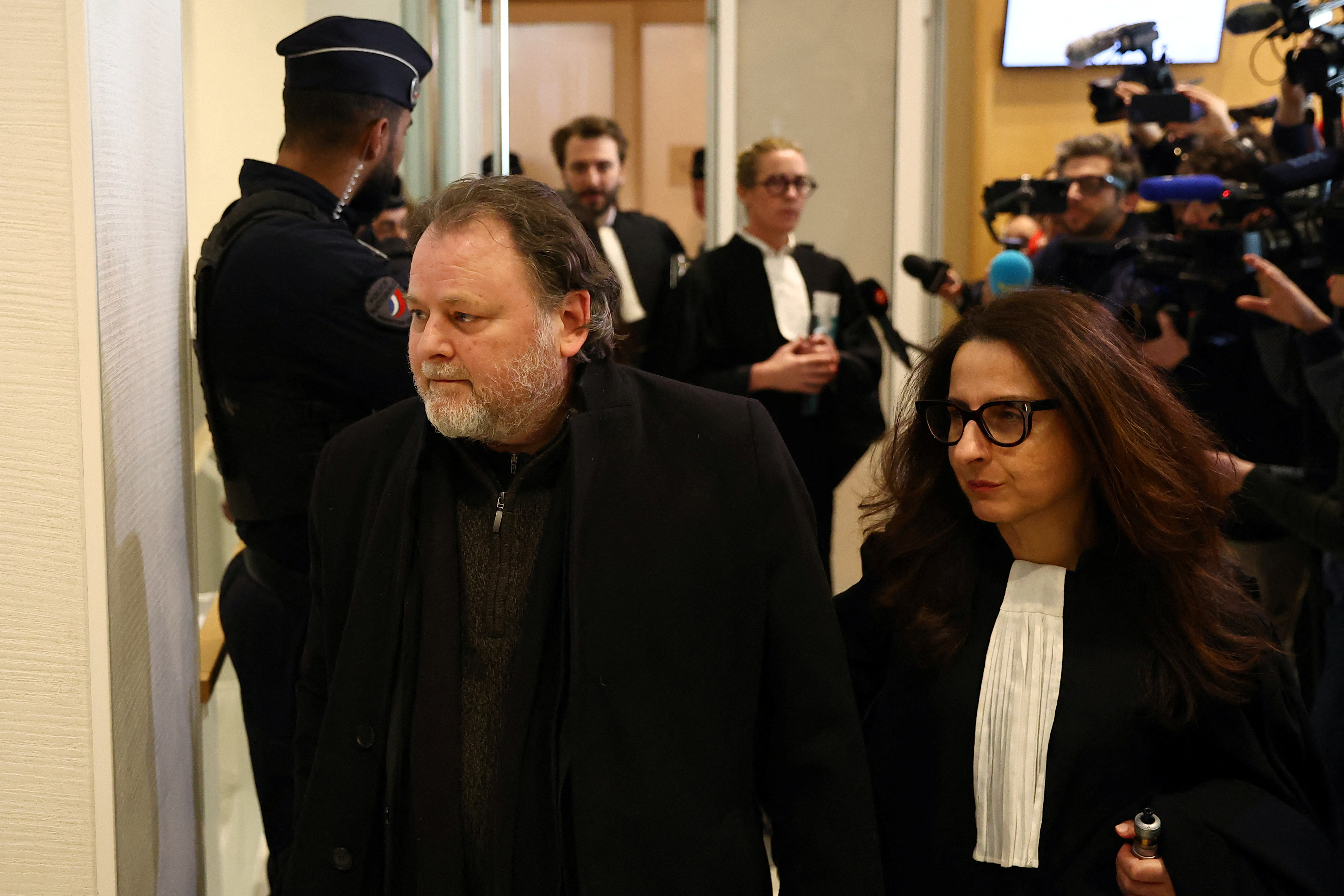 Verdict in the trial of French film director Ruggia accused of abusing actress Adele Haenel