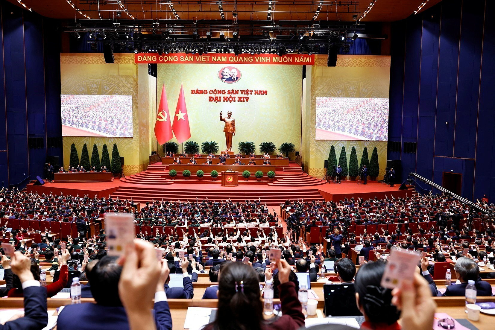 14th National Party Congress in Hanoi, Vietnam