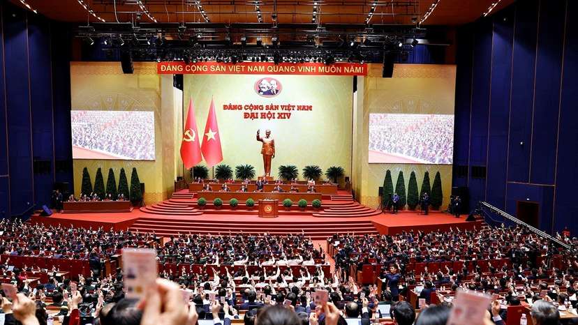 14th National Party Congress in Hanoi, Vietnam