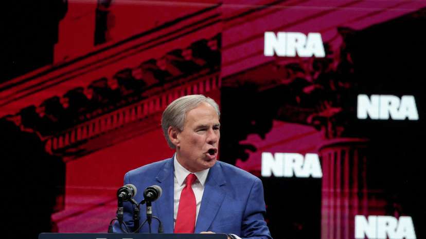 FILE PHOTO: The National Rifle Association (NRA) annual meeting in Dallas