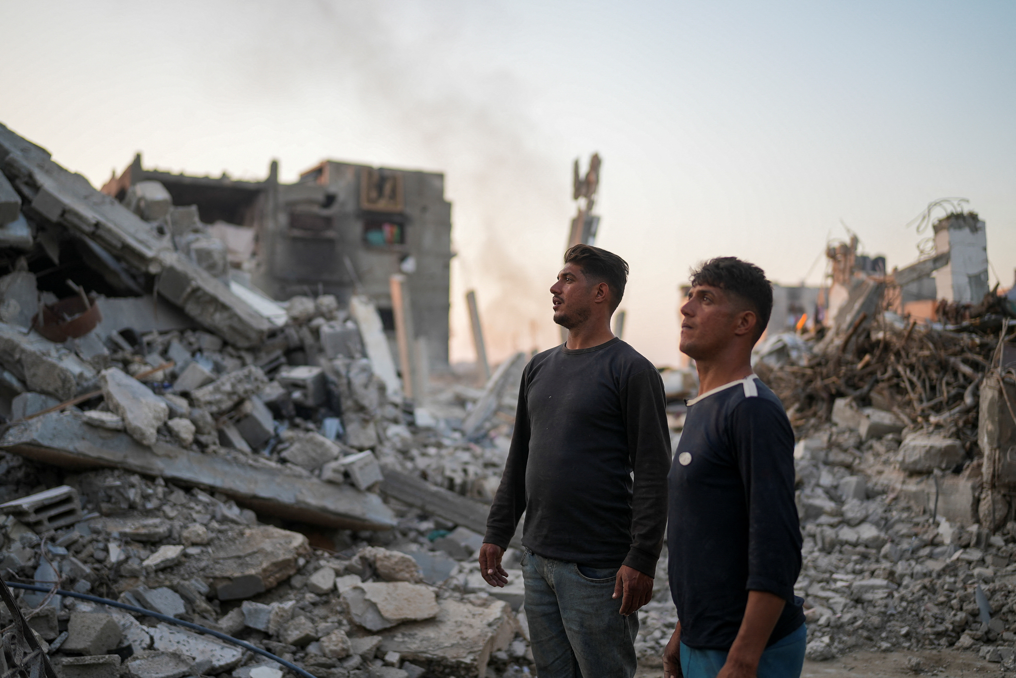 Gaza twins separated during war reunite