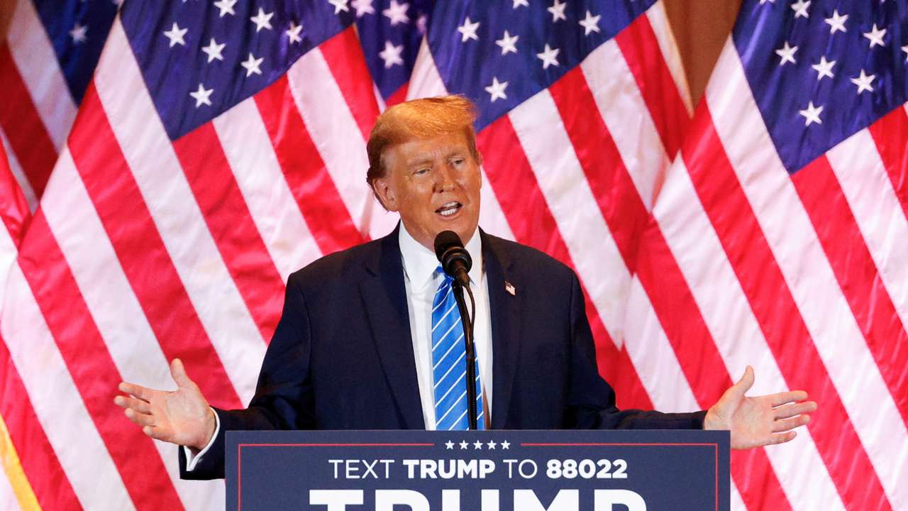 Former U.S. President Trump holds a watch party event to mark the Super Tuesday primary elections at his Mar-a-Lago property