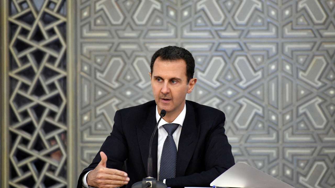 FILE PHOTO: Syrian President Bashar al-Assad as seen in Damascus