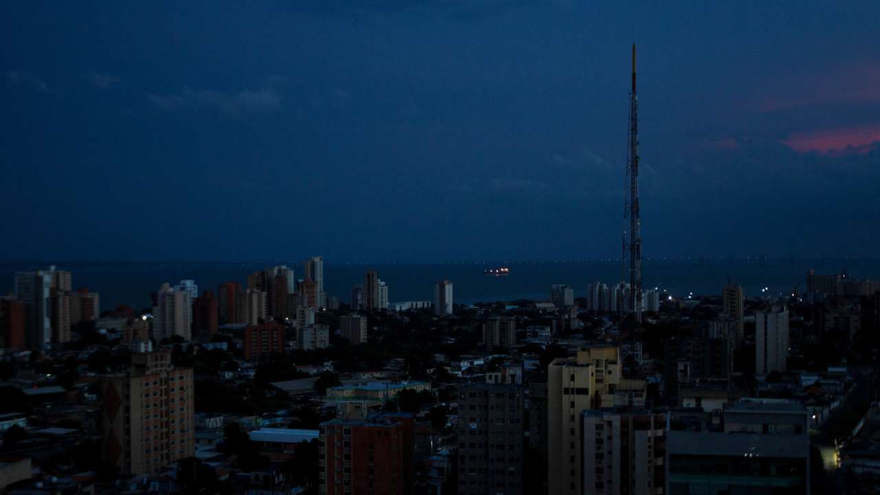 Power outage in Maracaibo