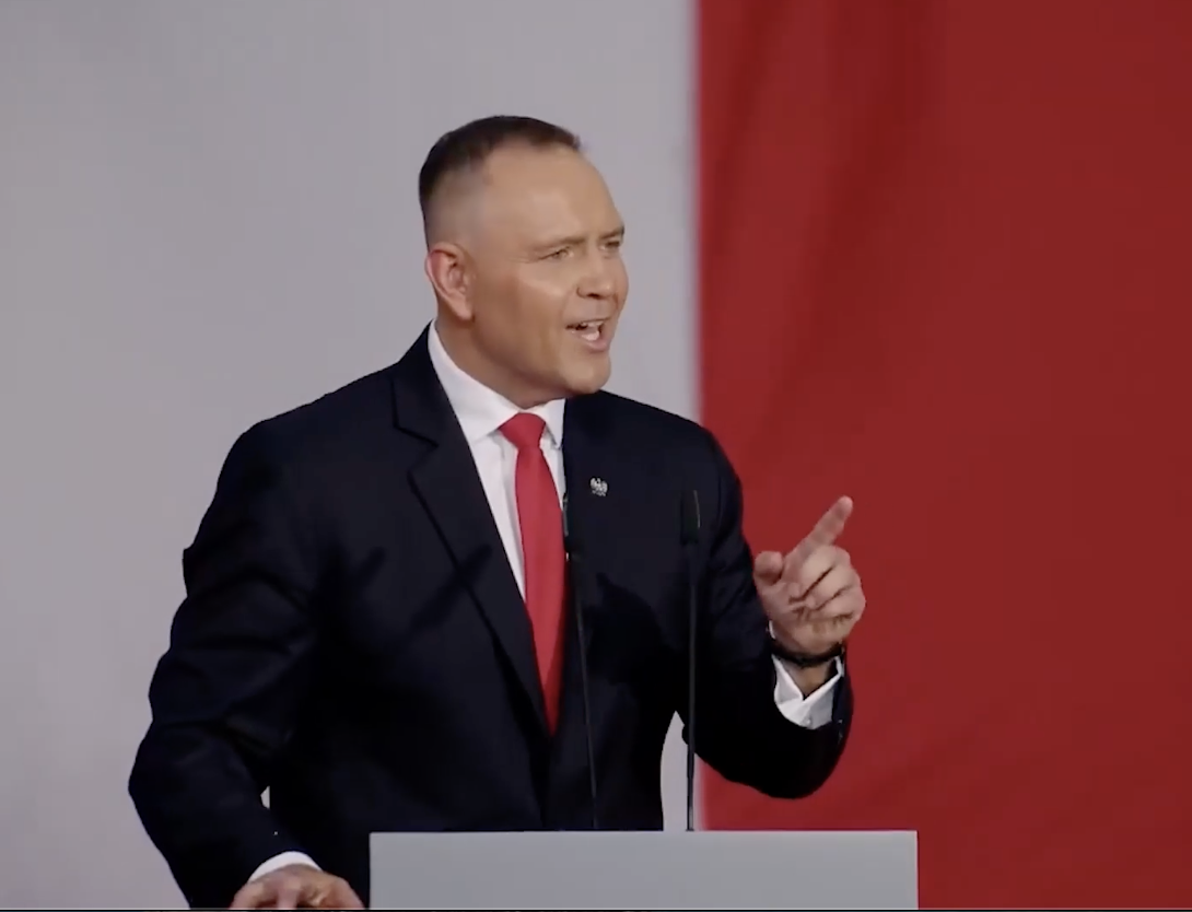 Nawrocki marks first year inoffice