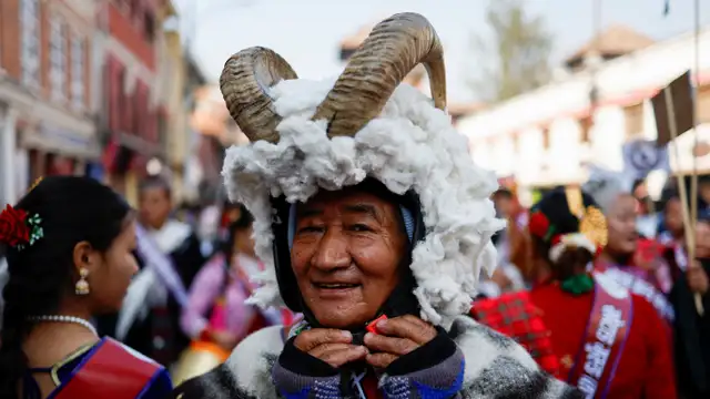 Tamu Lhosar, a New Year festival of the Gurung community in Kathmandu