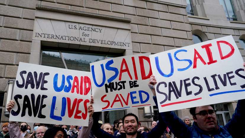 FILE PHOTO: Trump administration scraps over 80% of USAID programs, top diplomat Rubio says