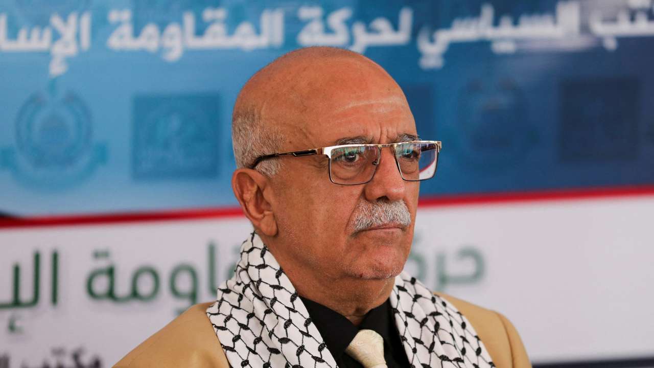 FILE PHOTO: Houthi government officials visit Hamas office in Sanaa