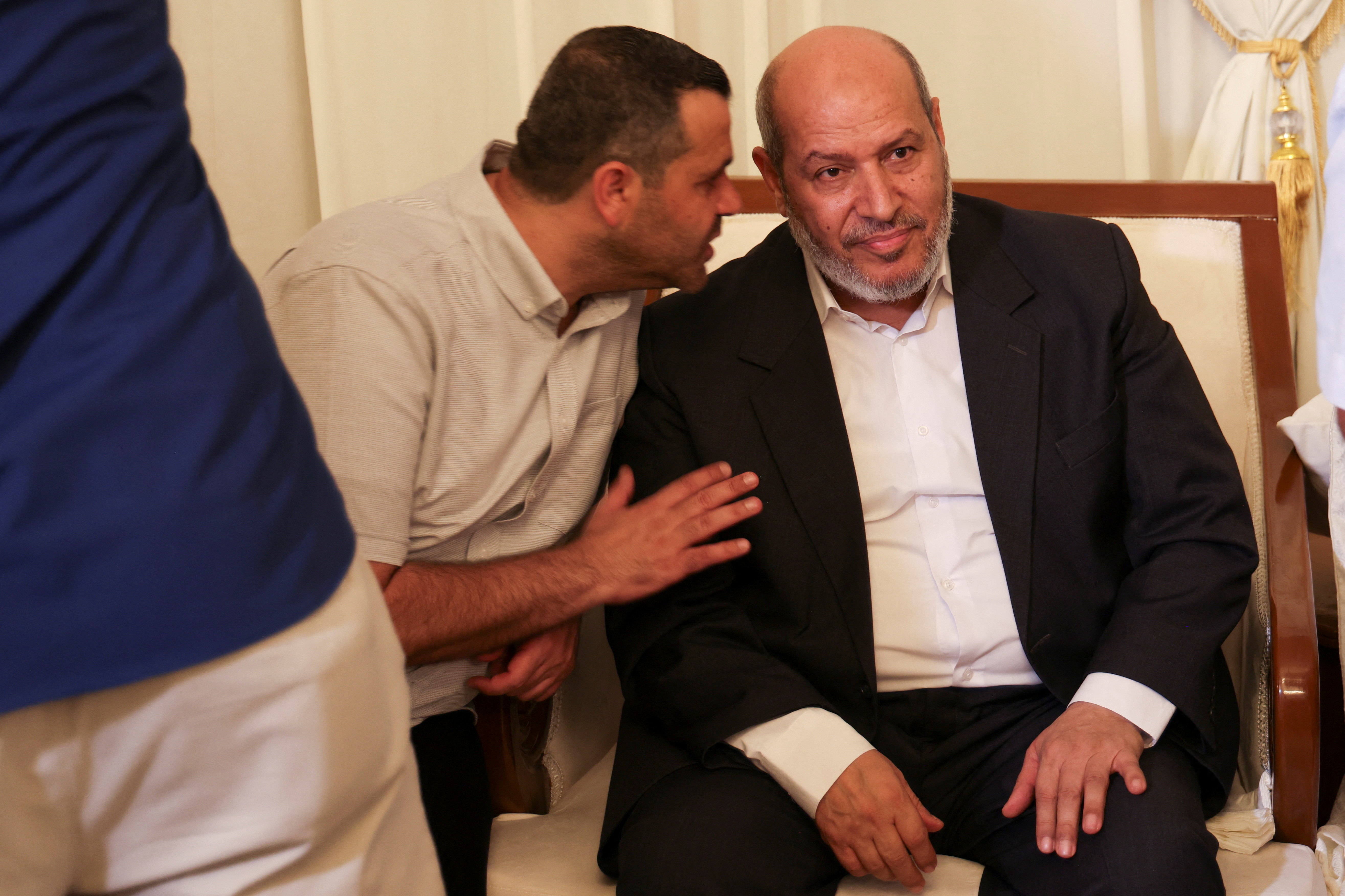 Burial of Hamas chief Ismail Haniyeh, in Doha