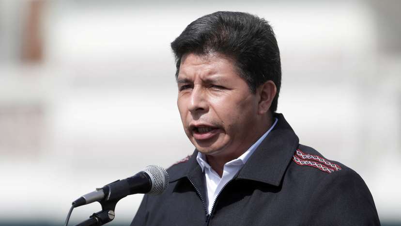 Peru's President Castillo arrives at congress amid curfew imposed over fuel cost protests