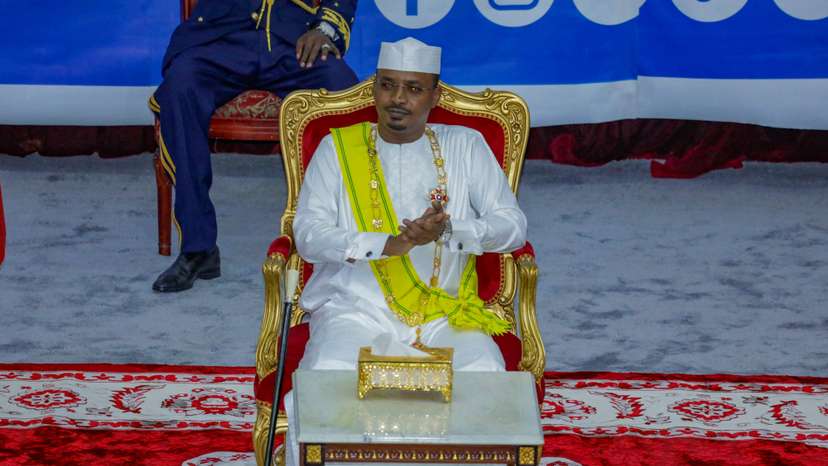 Presidential inauguration ceremony of Chad's junta leader Deby, in N'djamena