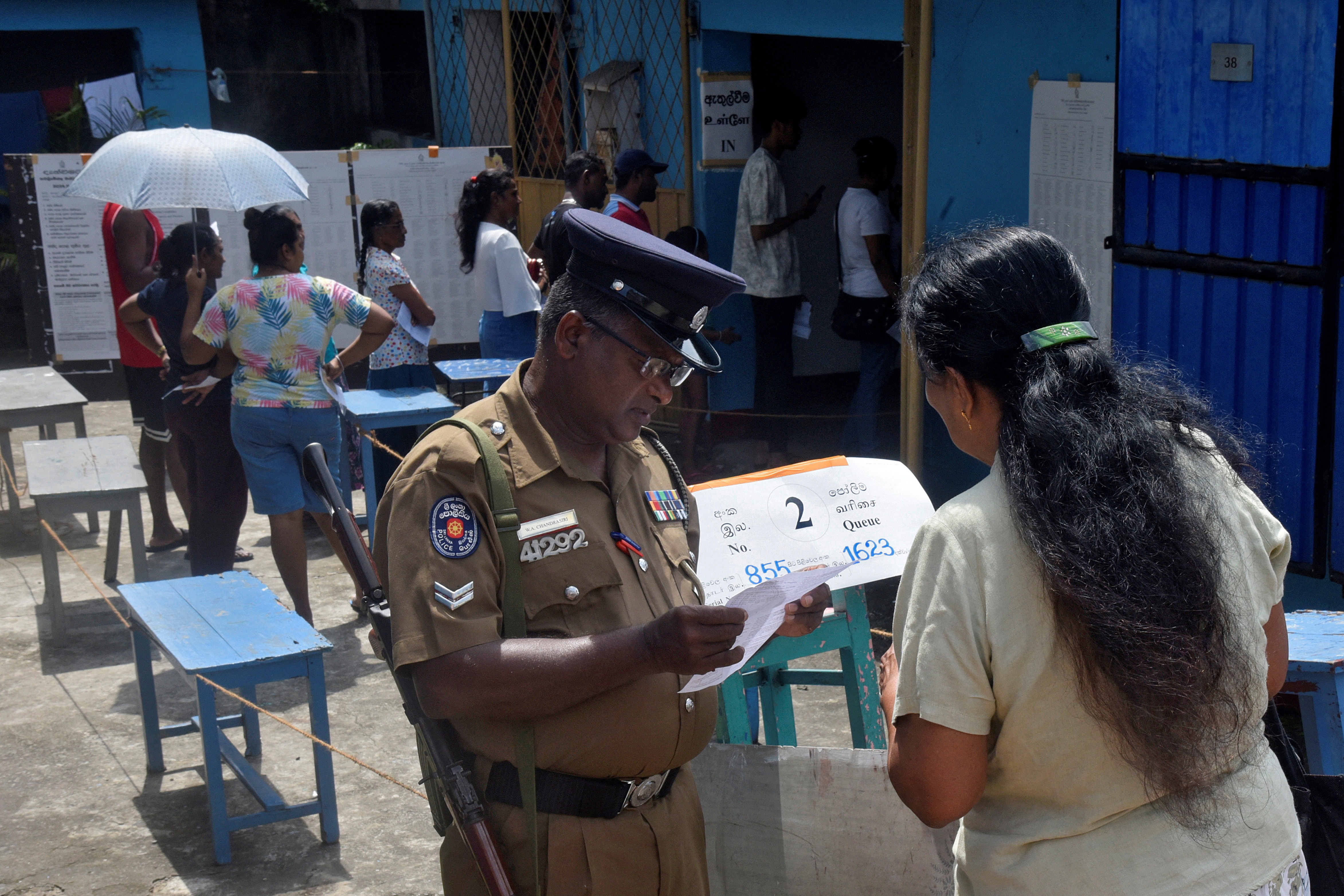 Parliamentary election in Sri Lanka