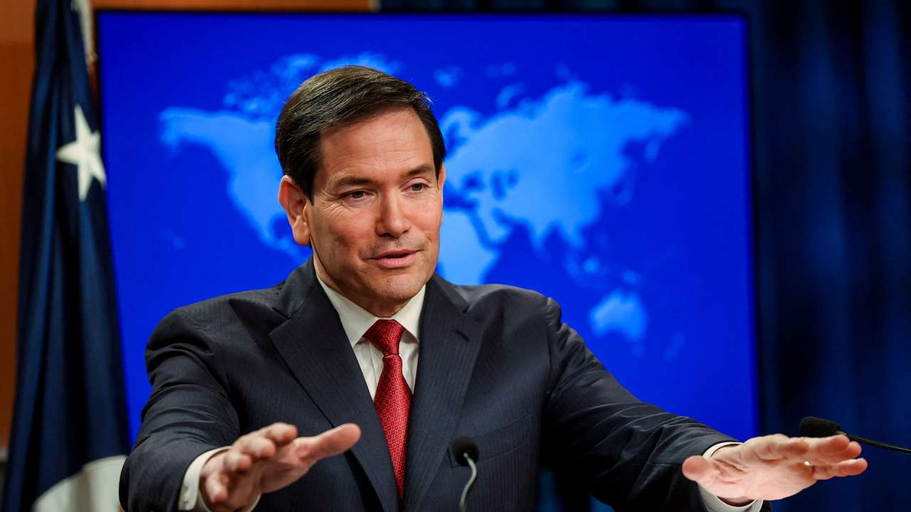 U.S. Secretary of State Rubio holds end-of-year press conference at the State Department in Washington