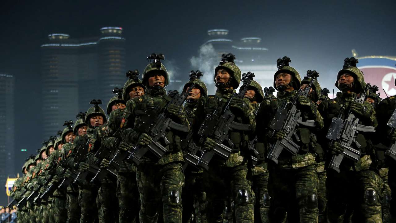 Military parade to mark founding anniversary of North Korea's army in Pyongyang