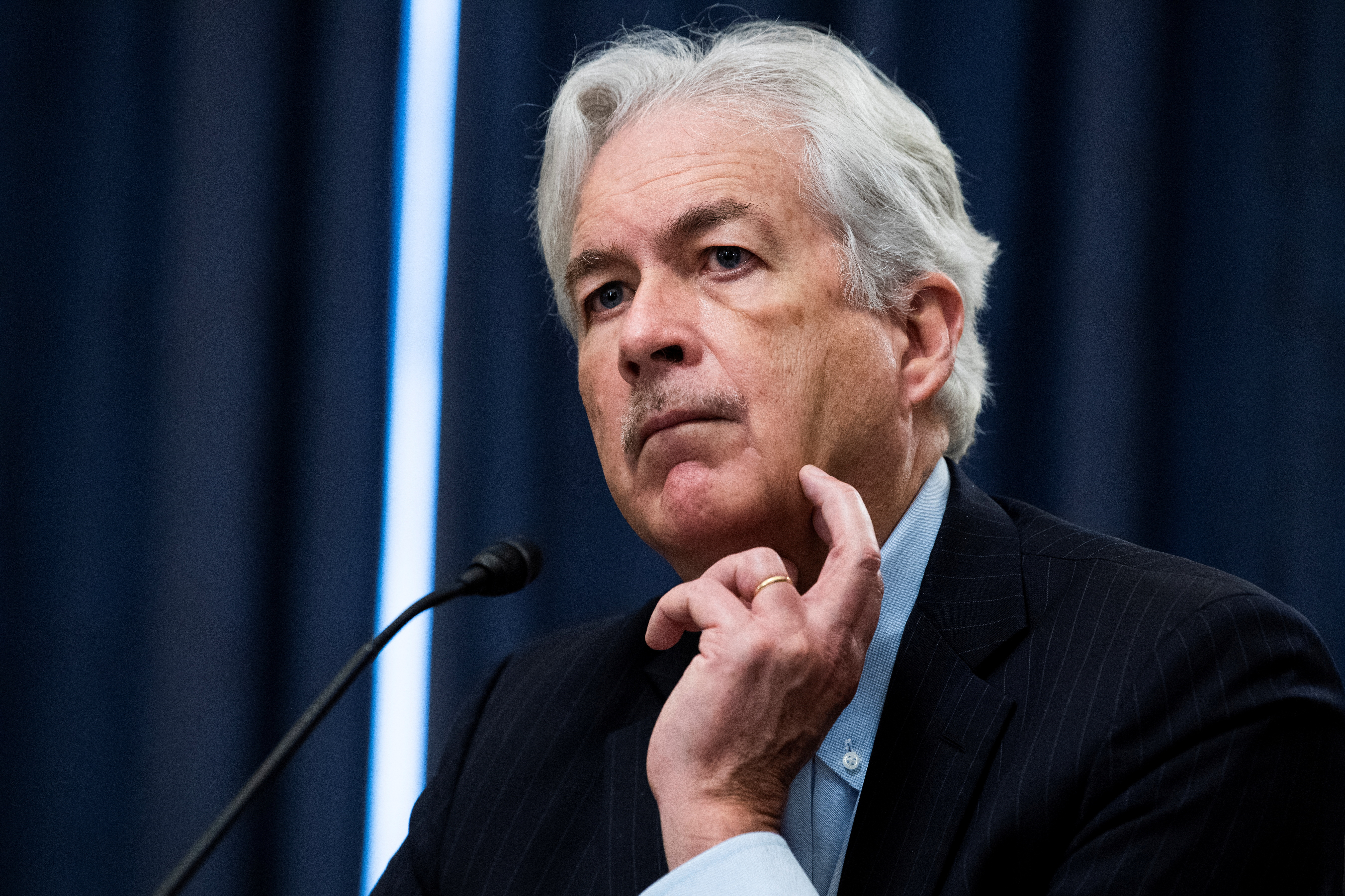 Senate Intelligence Committee holds hearing on William Burns nomination to be CIA director on Capitol Hill in Washington