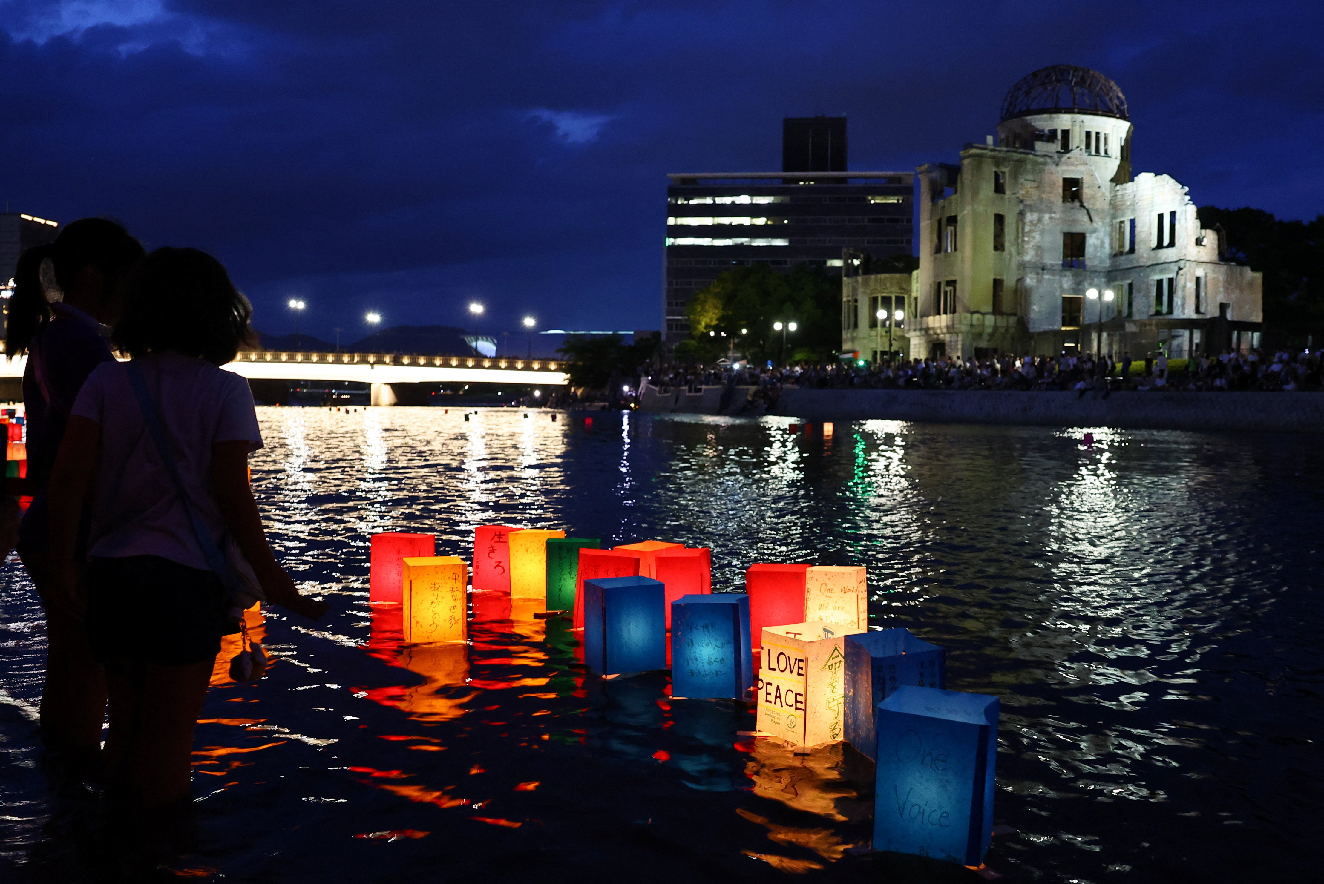 80th anniversary of World War Two atomic bombing, in Hiroshima