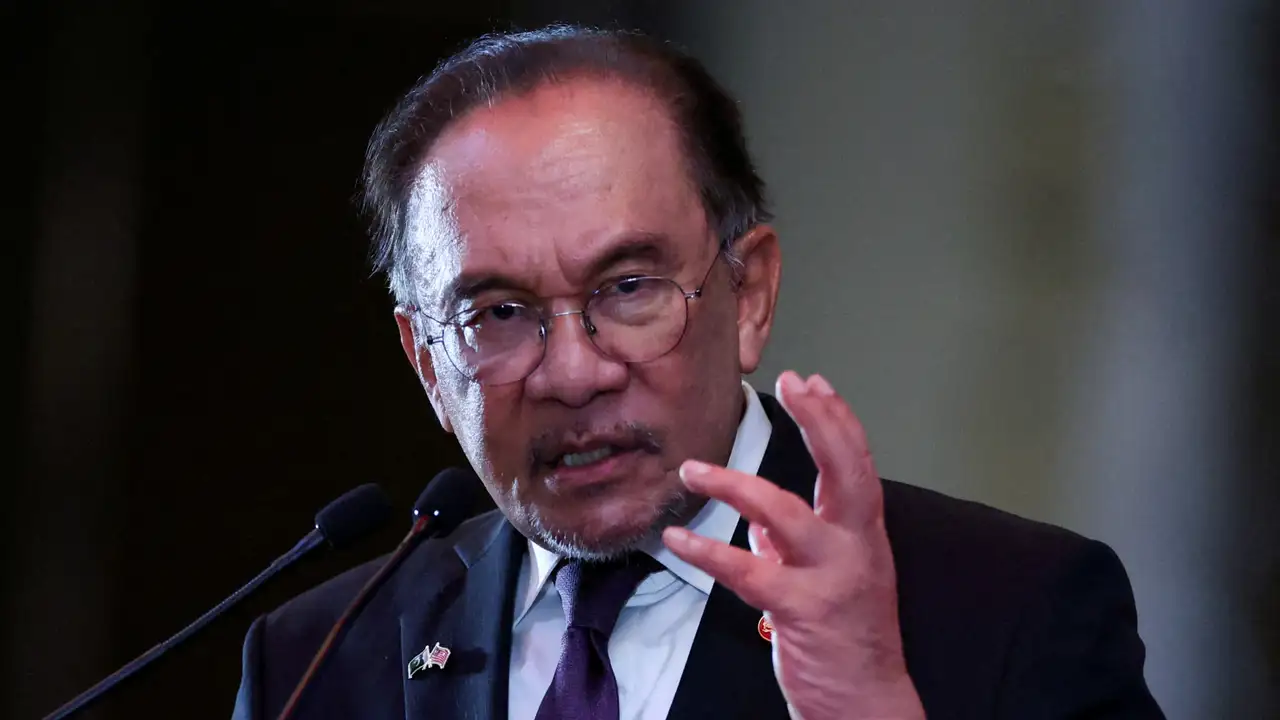 FILE PHOTO: Malaysia's Prime Minister Anwar Ibrahim in Kuala Lumpur