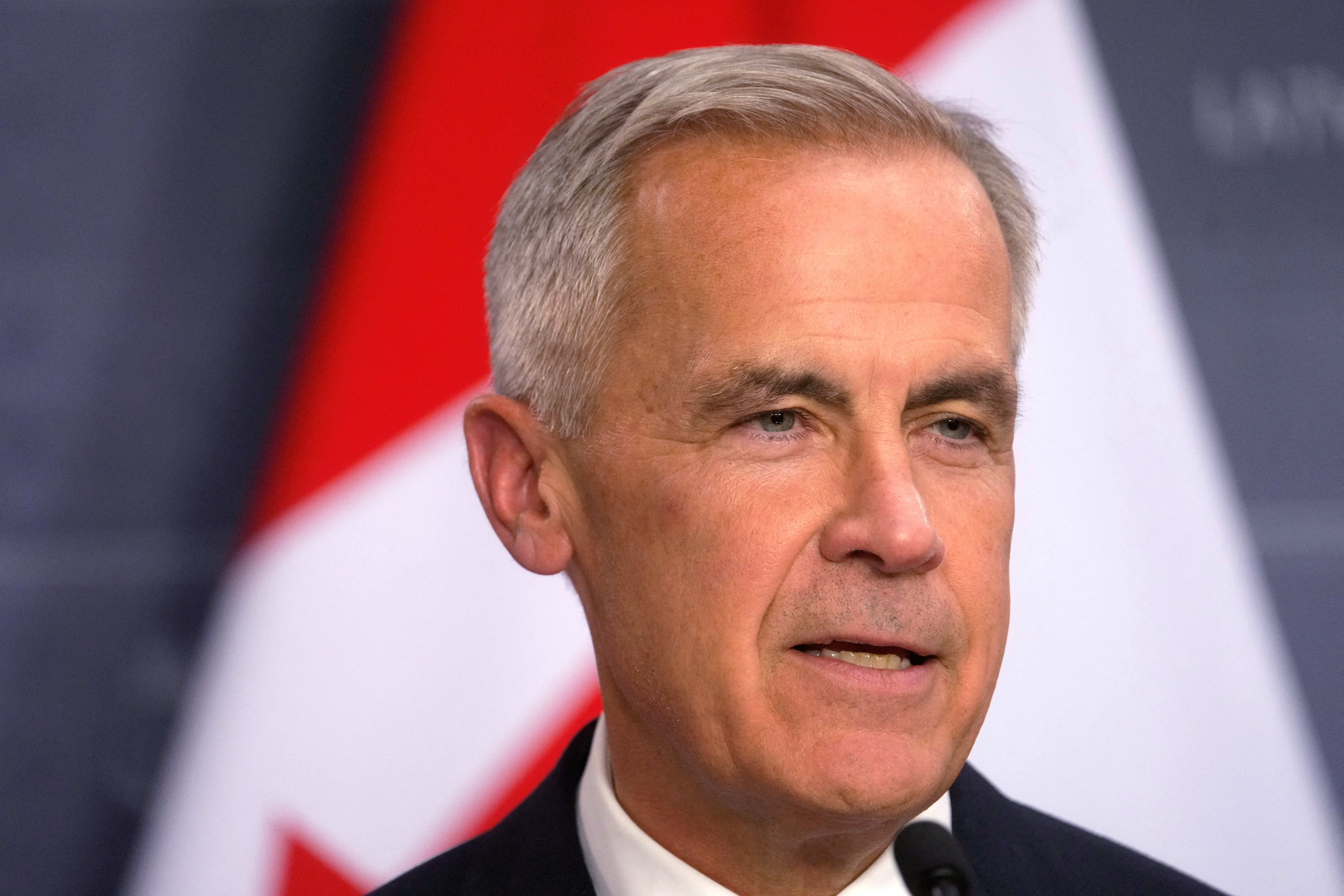 Canadian Prime Minister Mark Carney in Riga