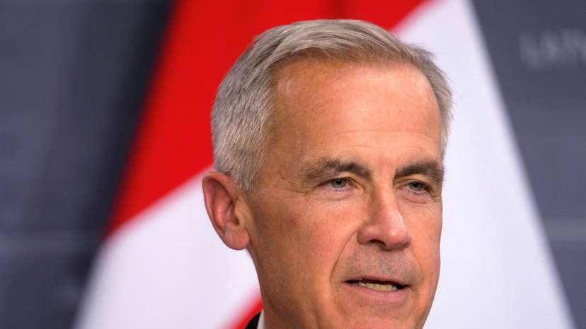 Canadian Prime Minister Mark Carney in Riga
