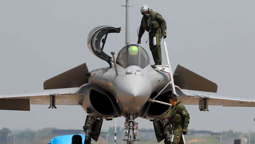Rafale fighter jet induction ceremony in Ambala