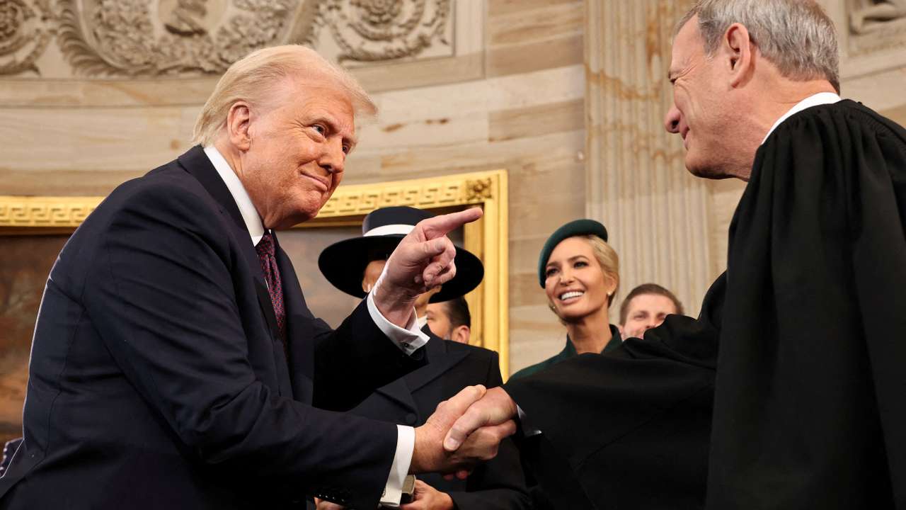 FILE PHOTO: Inauguration ceremony for Trump's second presidential term