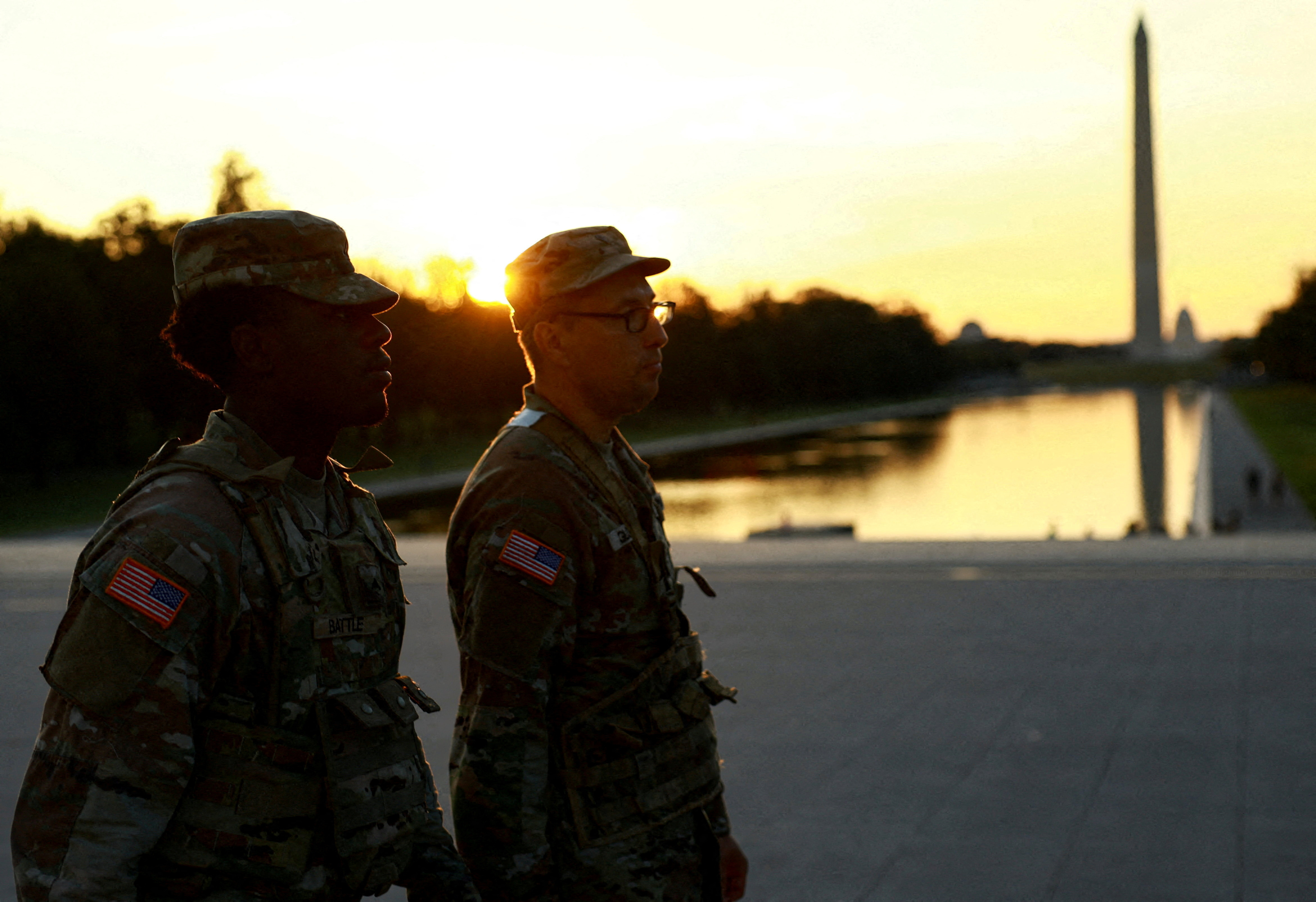 FILE PHOTO: U.S. President Trump deploys the National Guard and federalizes the Metropolitan Police Department, in Washington, D.C.