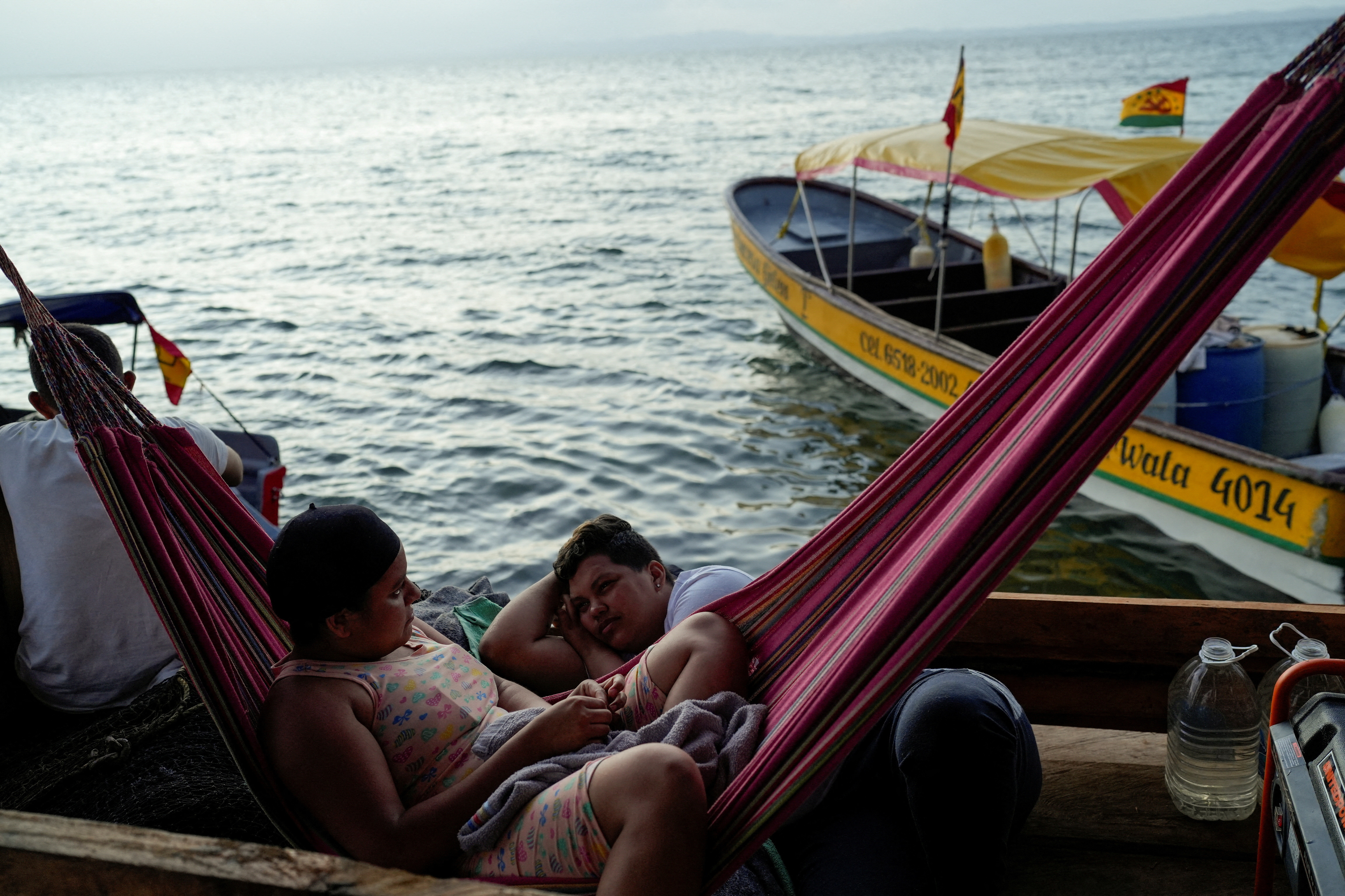 Venezuelans who were hoping to reach the U.S. decide to return to their country due to U.S. President Trump's new immigration policies