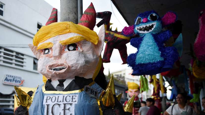 Guatemala’s devil-burning ritual turns into political protest