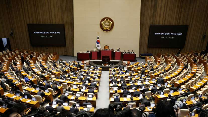 South Korean National Assembly to vote on President Yoon’s impeachment motion