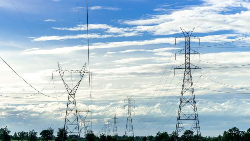 Kenya electricity lines